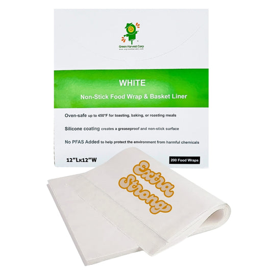 12"x12" White Baking Paper (200 sheets)