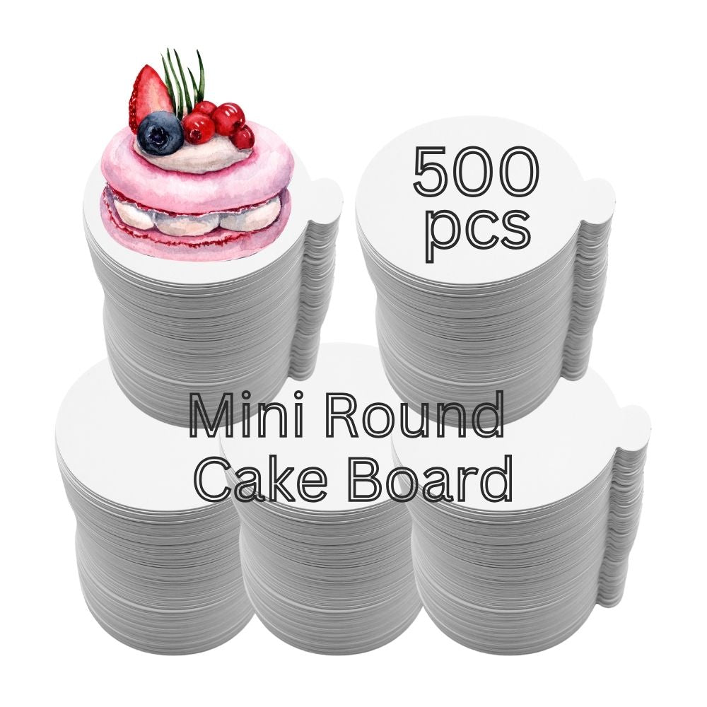 3.5" Mini Round Cake Board