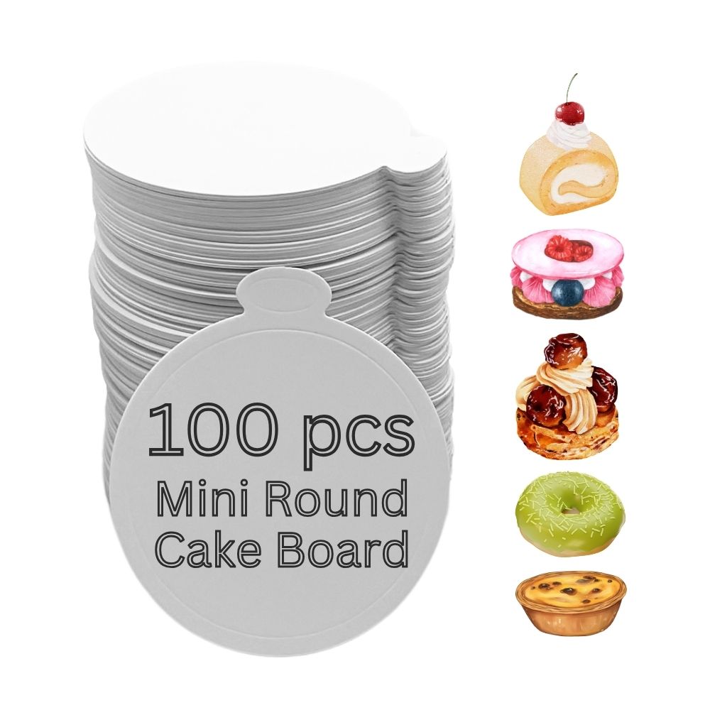 3.5" Mini Round Cake Board