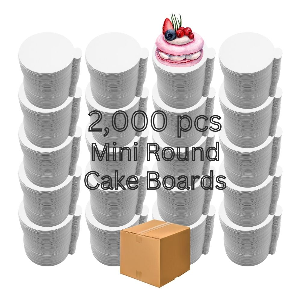 3.5" Mini Round Cake Board