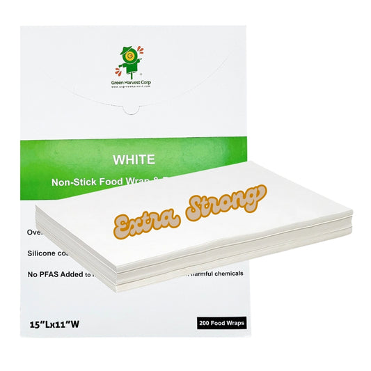 15"x11" White Baking Paper (200 sheets)