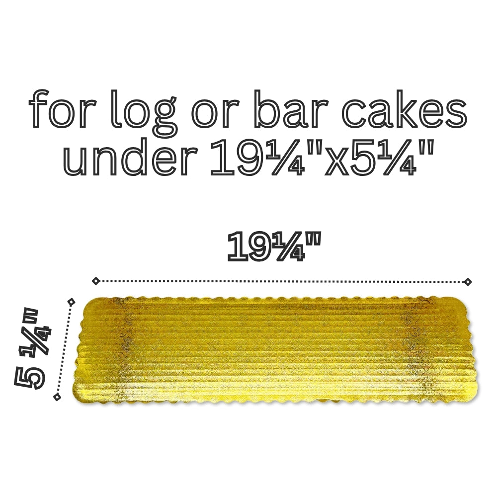 19¼"x5¼" Log/Bar Cake Board