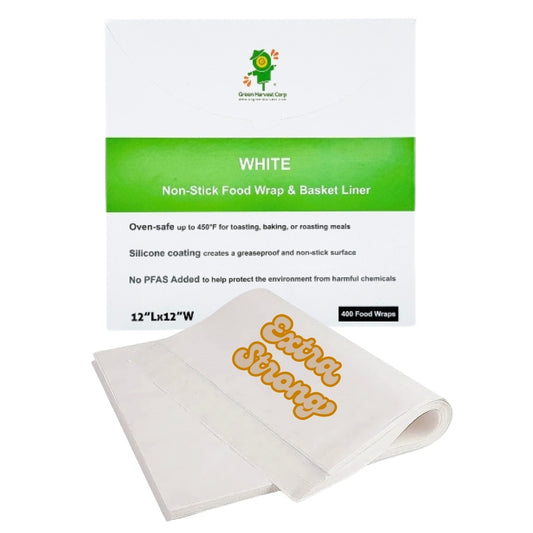 12"x12" White Baking Paper (400 sheets)