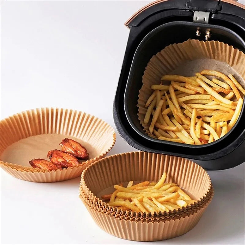 6.5" Round Air Fryer Liner (100pcs)